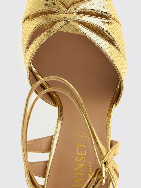 26SS 트윈셋 힐/펌프스 261TCP112 13330 Platinum - TWINSET