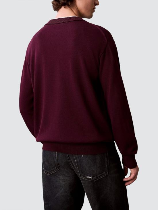 26SS 캘빈클라인 스웨터 LV04RC309G 5FL Plum - CALVIN KLEIN