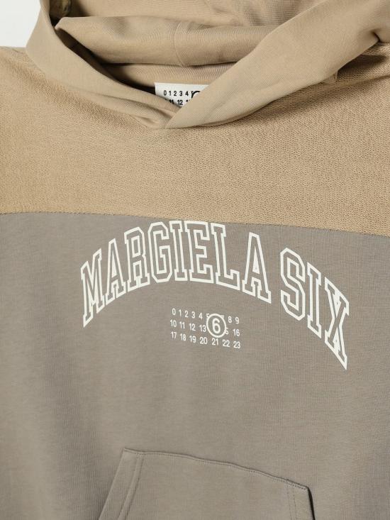 26SS [키즈] MM6 메종마르지엘라 풀오버 M60976MM04H M6C48 Dove Grey - MM6 MAISON MARGIELA