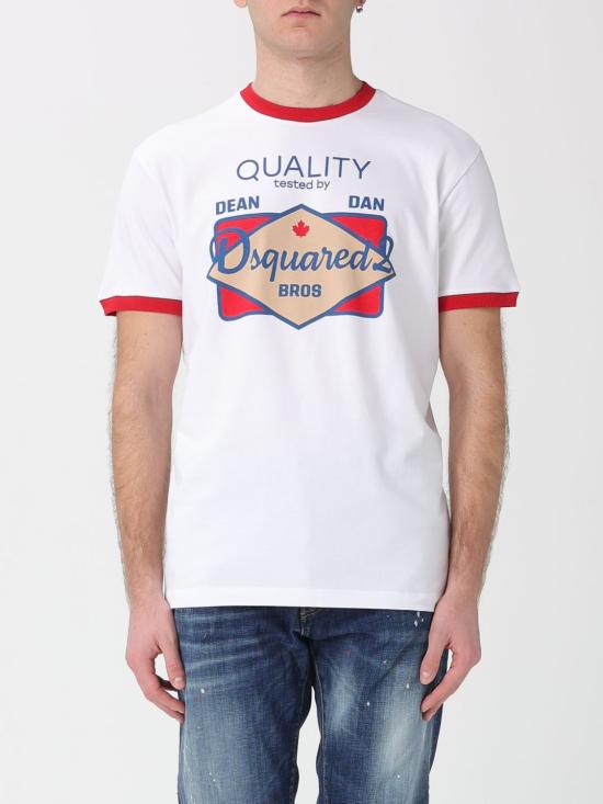 26SS 디스퀘어드2 반팔 티셔츠 S71GD1658D20033 964 White
