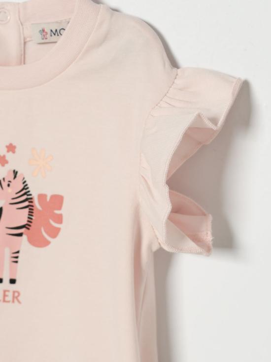 26SS [키즈] 몽클레어 점프수트 8I0000289AUM 503 Pink - MONCLER