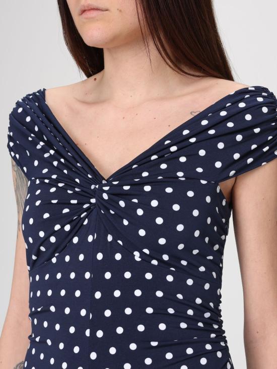 26SS 마이클 코어스 롱 원피스 MR683GLKA7 409 Blue - MICHAEL KORS