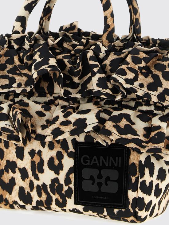 26SS 가니 토트백 B2040010 943 Brown - GANNI