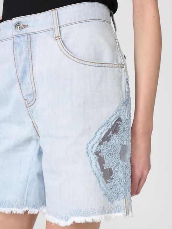 26SS 에르마노 설비노 숏팬츠 D487P308APGYV 44115 Blue - ERMANNO SCERVINO