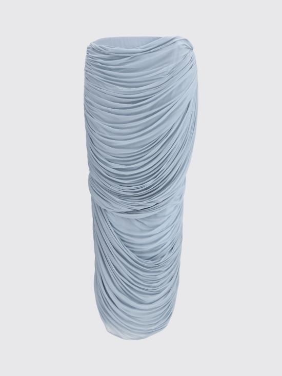 26SS 마그다뷰트림 롱 스커트 335426 LIGHTBLUE Gnawed Blue - MAGDA BUTRYM