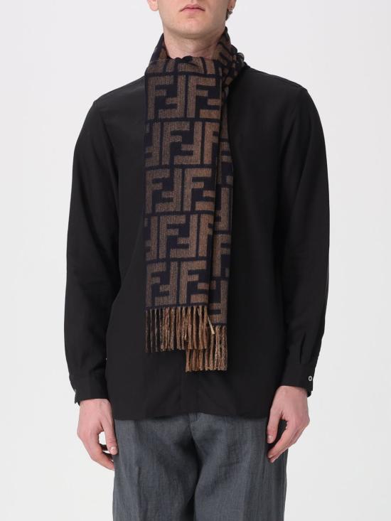 26SS 펜디 머플러/스카프 FXS471ATQC F0DE8 Blue - FENDI