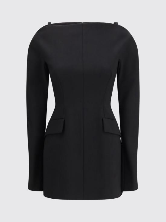 26SS 스포트막스 롱 원피스 2612221021600 004 Black - SPORTMAX