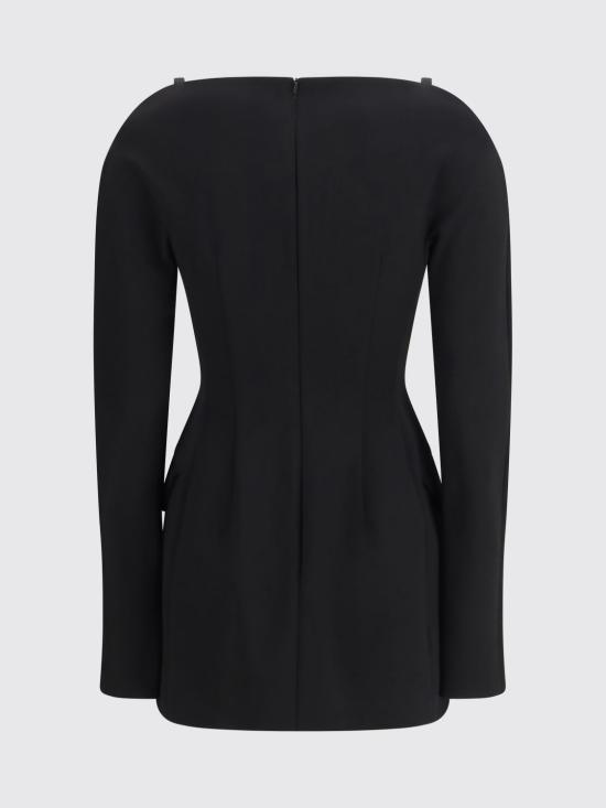 26SS 스포트막스 롱 원피스 2612221021600 004 Black - SPORTMAX