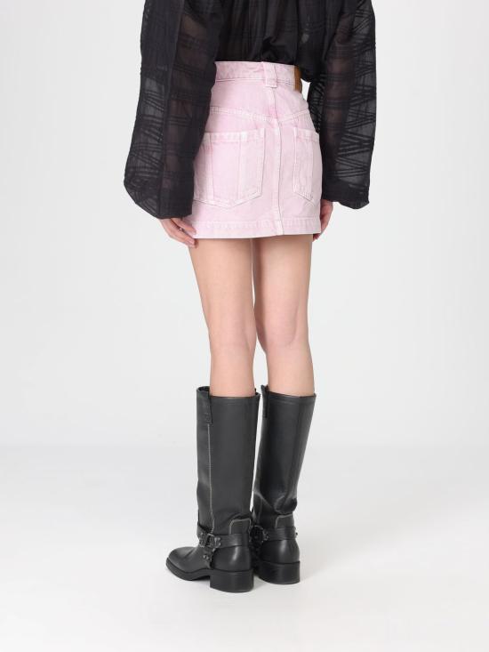 26SS 이자벨마랑에뚜왈 숏 스커트 JU0448FAD1H02E 40PK Pink - ISABEL MARANT ETOILE