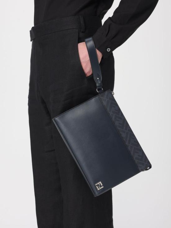 26SS 펜디 브리프케이스 7VA491AV83 F1MLF Blue - FENDI