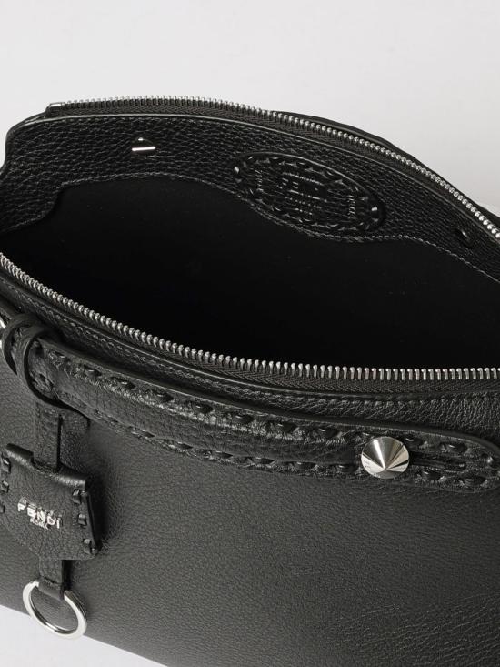 26SS 펜디 바이 더 웨이 소프트 미디움 백 8BL155ASU2 F0GXN Black - FENDI