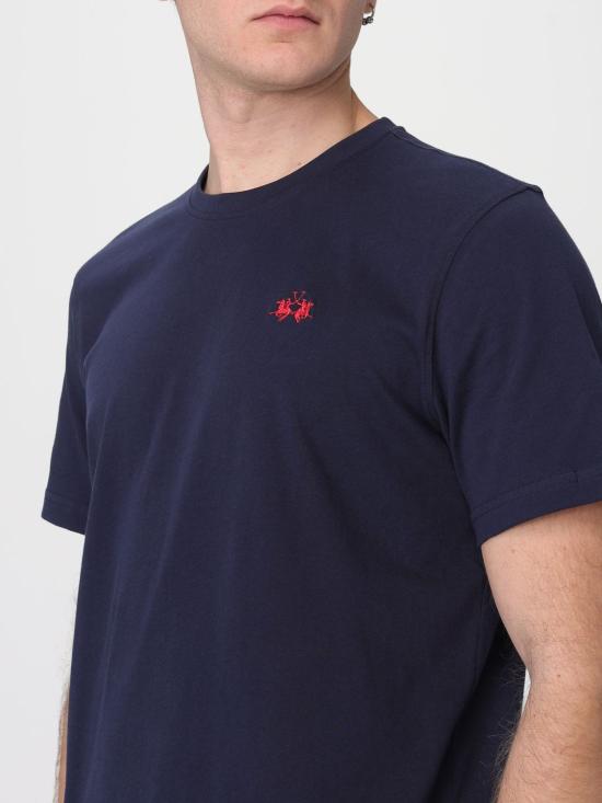 26SS 라 마티나 반팔 티셔츠 CCMR14JS388 07017 Blue - LA MARTINA