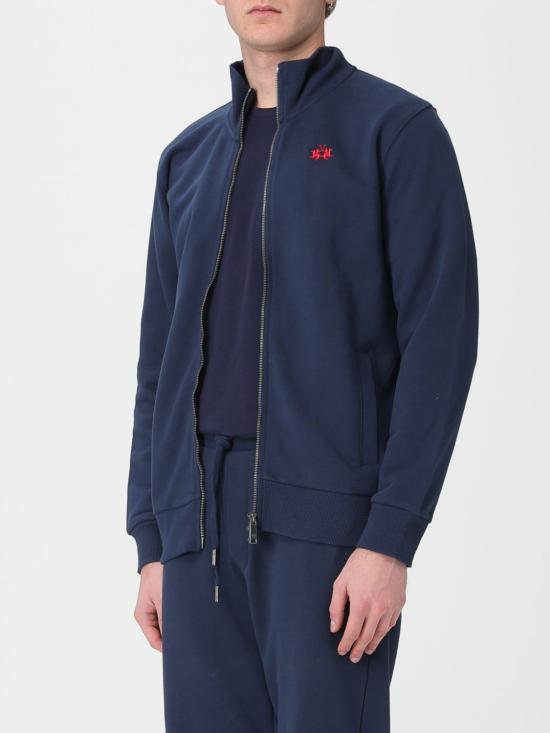 26SS 라 마티나 긴팔 티셔츠 MCF004FP580 07017 Blue - LA MARTINA