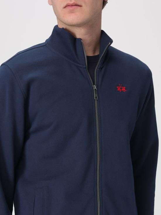 26SS 라 마티나 긴팔 티셔츠 MCF004FP580 07017 Blue - LA MARTINA