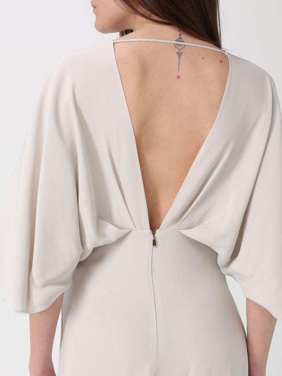 26SS 아뇨나 롱 원피스 TR1105 U5074 N23 Grey - AGNONA