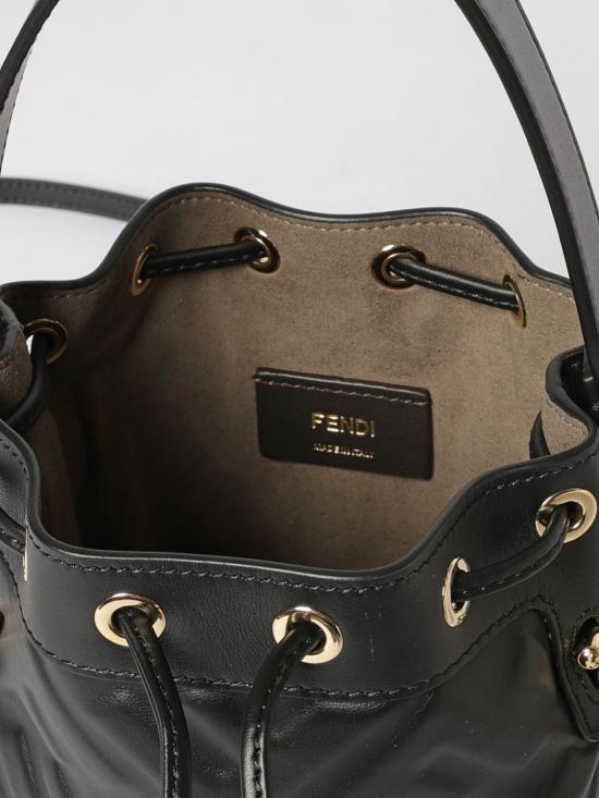 26SS 펜디 몬트레조 레더 미니 백 8BS093ANWT F0KUR Black - FENDI