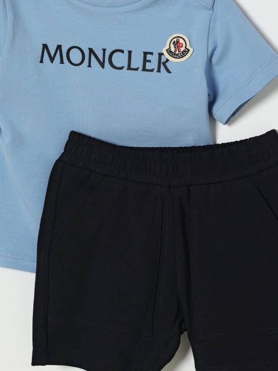 26SS [키즈] 몽클레어 오버롤 8M0000989AUM F77 Blue - MONCLER