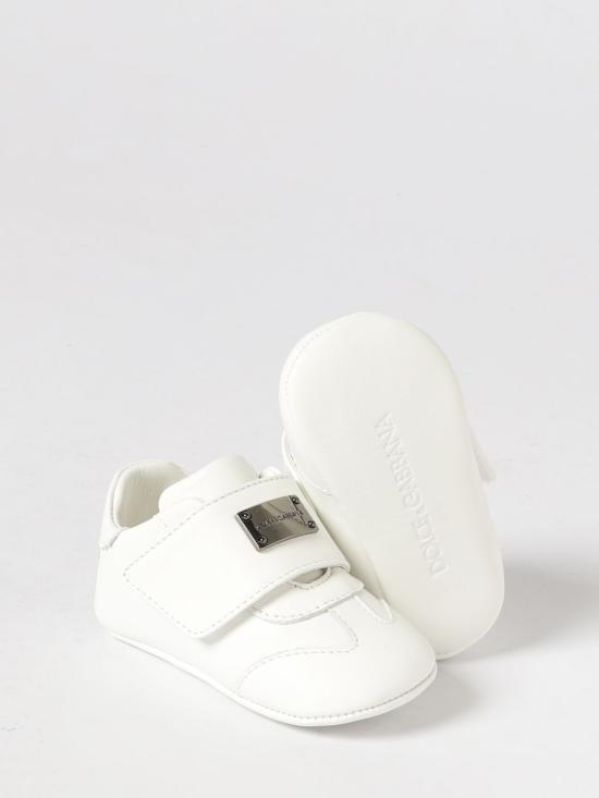 26SS [키즈] 돌체앤가바나 슈즈 DK0147A1850 80001 White - DOLCE & GABBANA