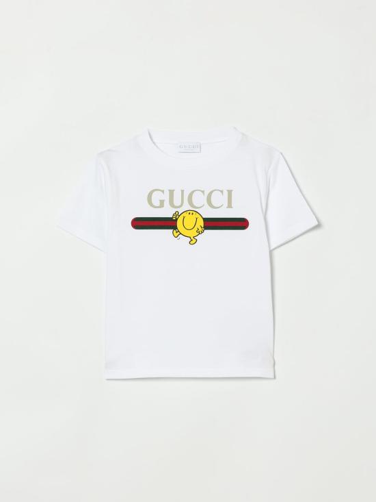 26SS [키즈] 구찌 티셔츠 575114XJHPS 9320 White