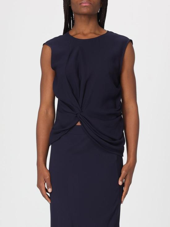 26SS 리비아나 콘티 민소매 티셔츠 F6ST55 N08 0 Blue