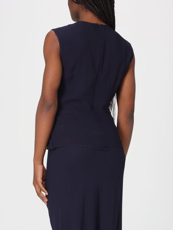 26SS 리비아나 콘티 민소매 티셔츠 F6ST55 N08 0 Blue - LIVIANA CONTI