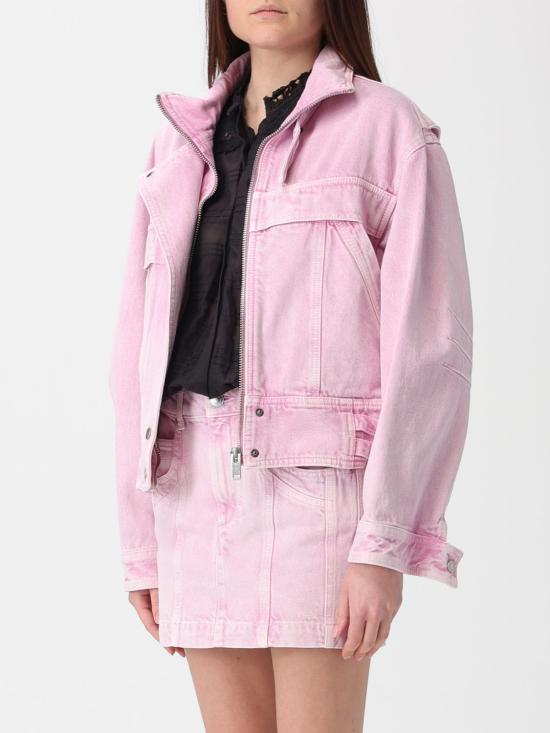 26SS 이자벨마랑에뚜왈 자켓 VE0609FAD1H02E 40PK Pink - ISABEL MARANT ETOILE