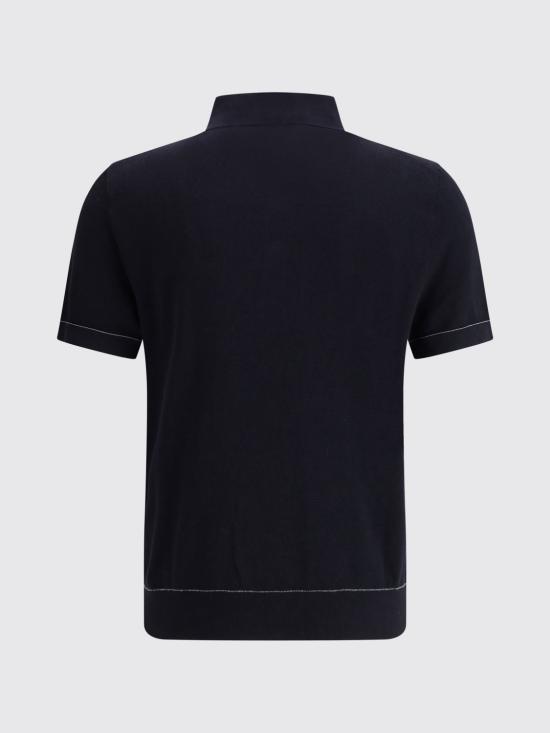 26SS 브리오니 폴로 티셔츠 UMR20OP0K15 4112 Navy - BRIONI