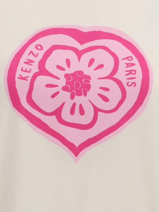 26SS 겐조 반팔 티셔츠 FG52TS3014SG 03 Ecru - KENZO