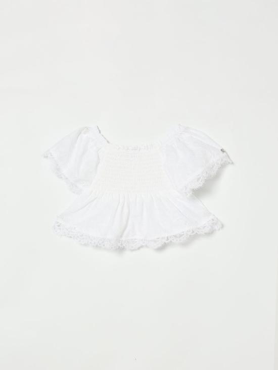 26SS [키즈] 에르마노 설비노 블라우스 Z1G3017942 0099 White