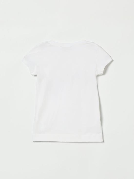 26SS [키즈] 모나리자 티셔츠 19G6087005 0099 White - MONNALISA