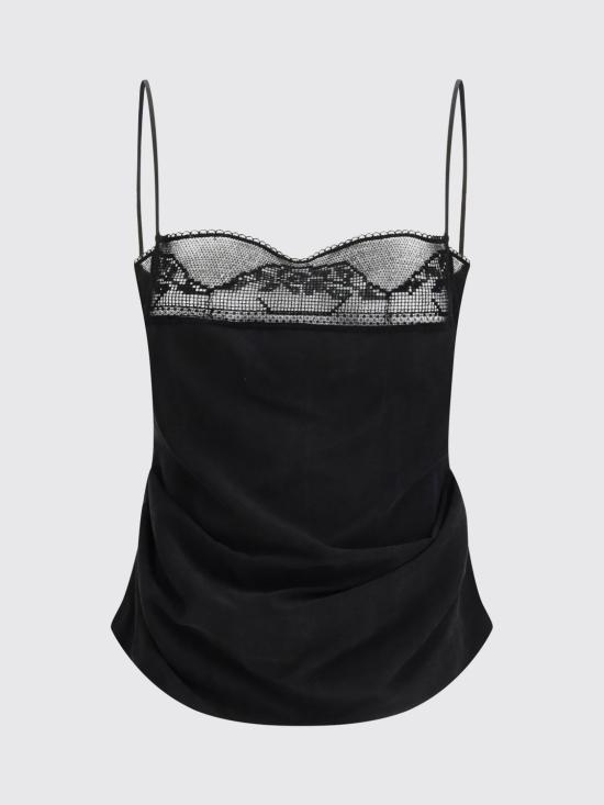 26SS 마그다뷰트림 민소매 티셔츠 220426 Black - MAGDA BUTRYM