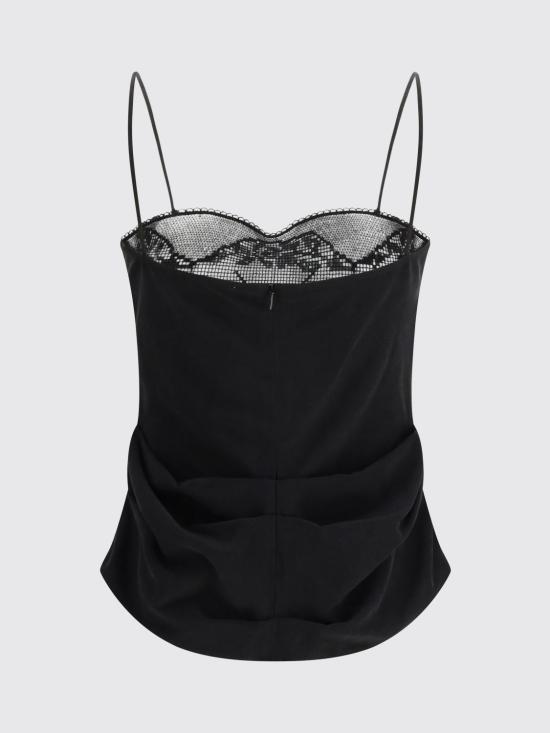 26SS 마그다뷰트림 민소매 티셔츠 220426 Black - MAGDA BUTRYM