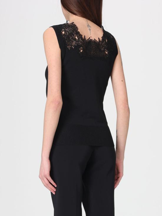 26SS 에르마노 설비노 민소매 티셔츠 D485L361APIKX 95708 Black - ERMANNO SCERVINO