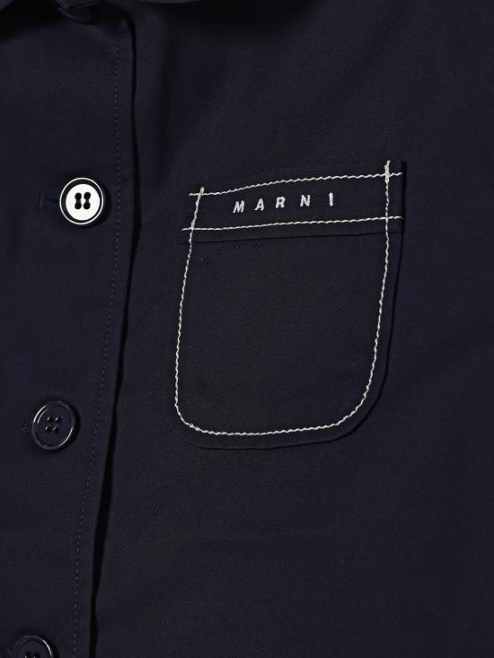 26SS [키즈] 마르니 캐주얼 자켓 M01730M00UV 0M860 Blue - MARNI