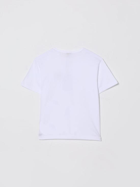 26SS [키즈] 돌체앤가바나 티셔츠 L4JT7TG7P1T W0800 White - DOLCE & GABBANA