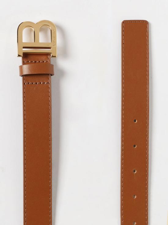 26SS [키즈] 발망 벨트 BY0Q71Z1371 116 Brown - BALMAIN