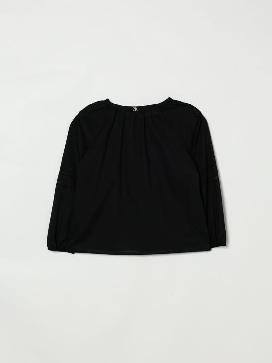 26SS [키즈] 에르마노 설비노 셔츠 Z1G3207103 0050 Black - ERMANNO SCERVINO