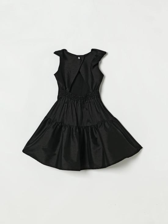 26SS [키즈] 에르마노 설비노 원피스 Z1G9137126 0050 Black - ERMANNO SCERVINO