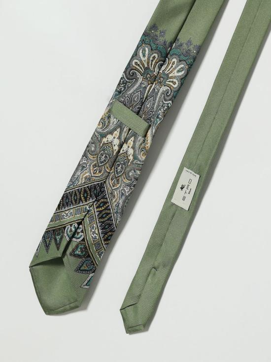 26SS 에트로 넥타이 MASA0001AKH95 S9890 Green - ETRO