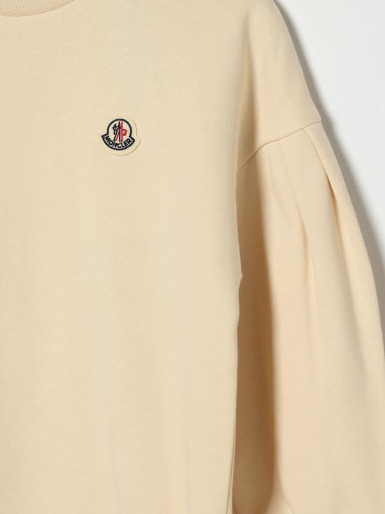 26SS [키즈] 몽클레어 원피스 8I0000289AKM 050 Yellow Cream - MONCLER