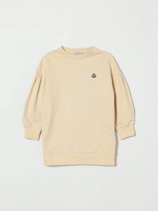 26SS [키즈] 몽클레어 원피스 8I0000289AKM 050 Yellow Cream