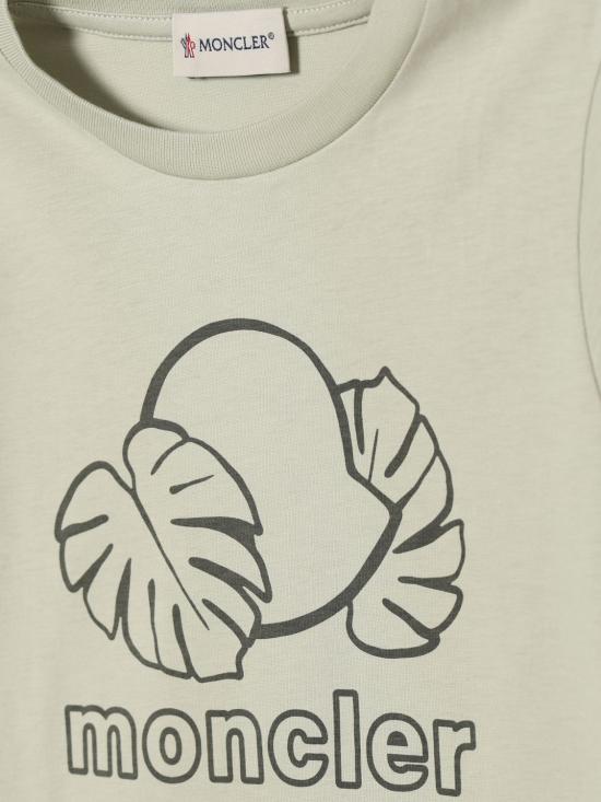 26SS [키즈] 몽클레어 티셔츠 8C0000483907 800 Green - MONCLER