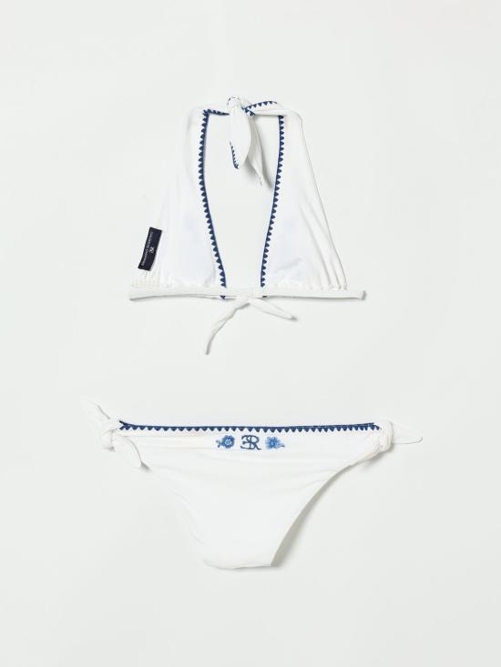 26SS [키즈] 에르마노 설비노 스윔팬츠 Z9G0097755 9956 White - ERMANNO SCERVINO