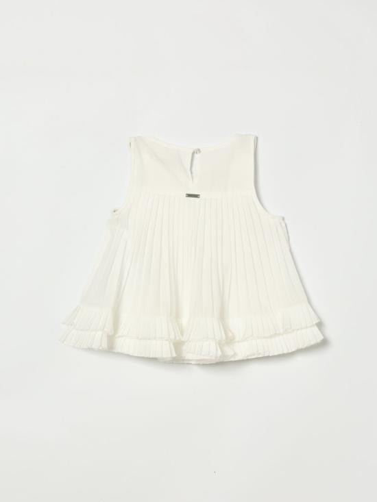 26SS [키즈] 모나리자 탑 71G3057364 0001 White - MONNALISA