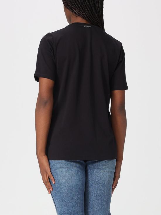 26SS 마이클 코어스 반팔 티셔츠 MR651QP97J 001 Black - MICHAEL KORS