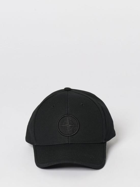 26SS [키즈] 스톤 아일랜드 모자 9100001S0248 V0029 Black - STONE ISLAND
