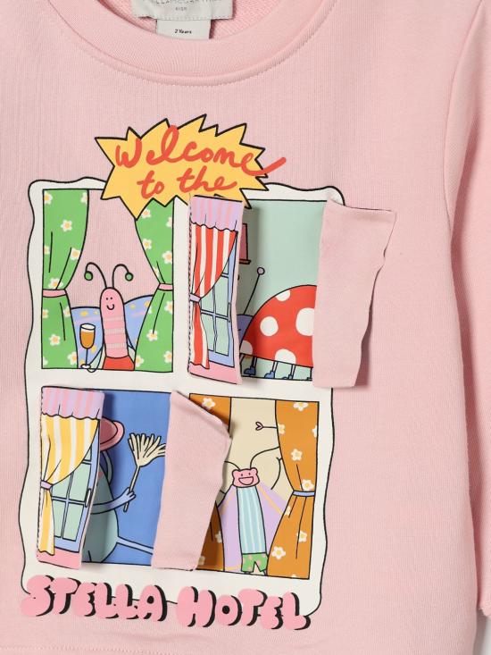 26SS [키즈] 스텔라 맥카트니 풀오버 TY4A10Z3409 51R Pink - STELLA MCCARTNEY