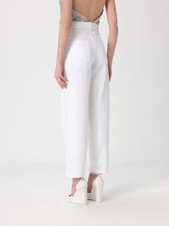 26SS 핑코 데님 팬츠 103857A3E1 Z04 White - PINKO