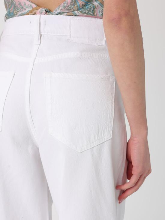 26SS 핑코 데님 팬츠 103857A3E1 Z04 White - PINKO