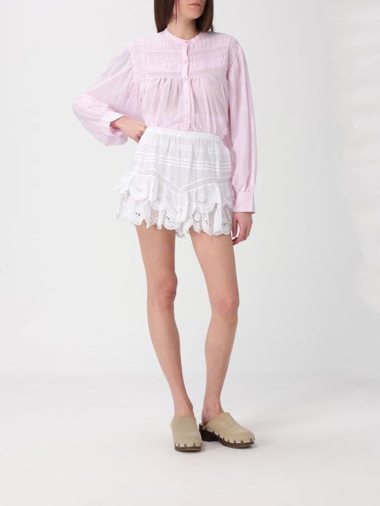 26SS 이자벨마랑에뚜왈 숏 스커트 SH0021FED1J05E 20WH White - ISABEL MARANT ETOILE